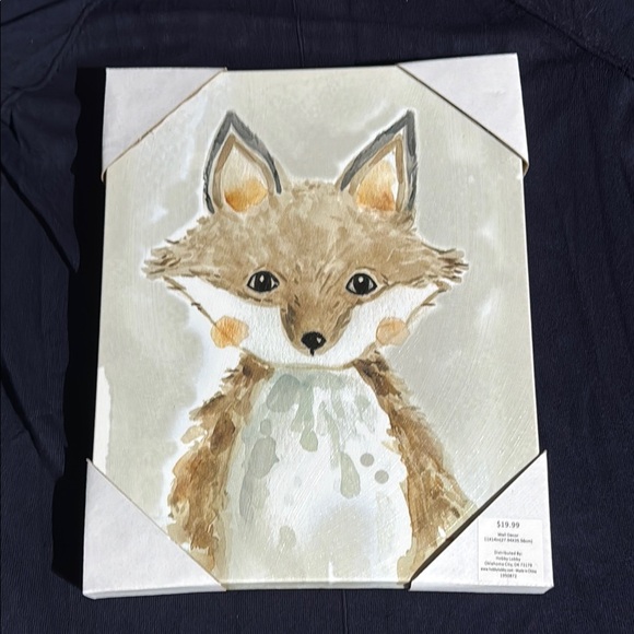 BRAND NEW | Fox | Canvas Art - Picture 1 of 5